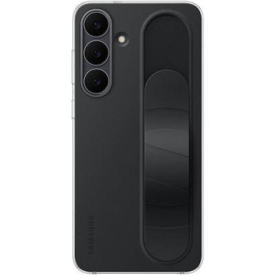 Samsung Standing Grip Back Cover Black (Galaxy S25 FE)